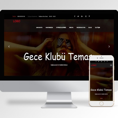 Gece Klubü Teması v6