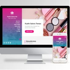 Kuaför Güzellik Salonu Teması v3